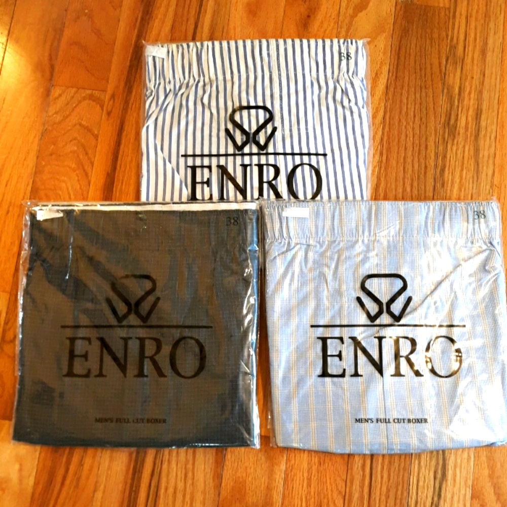 Men's Enro boxers lot of 3